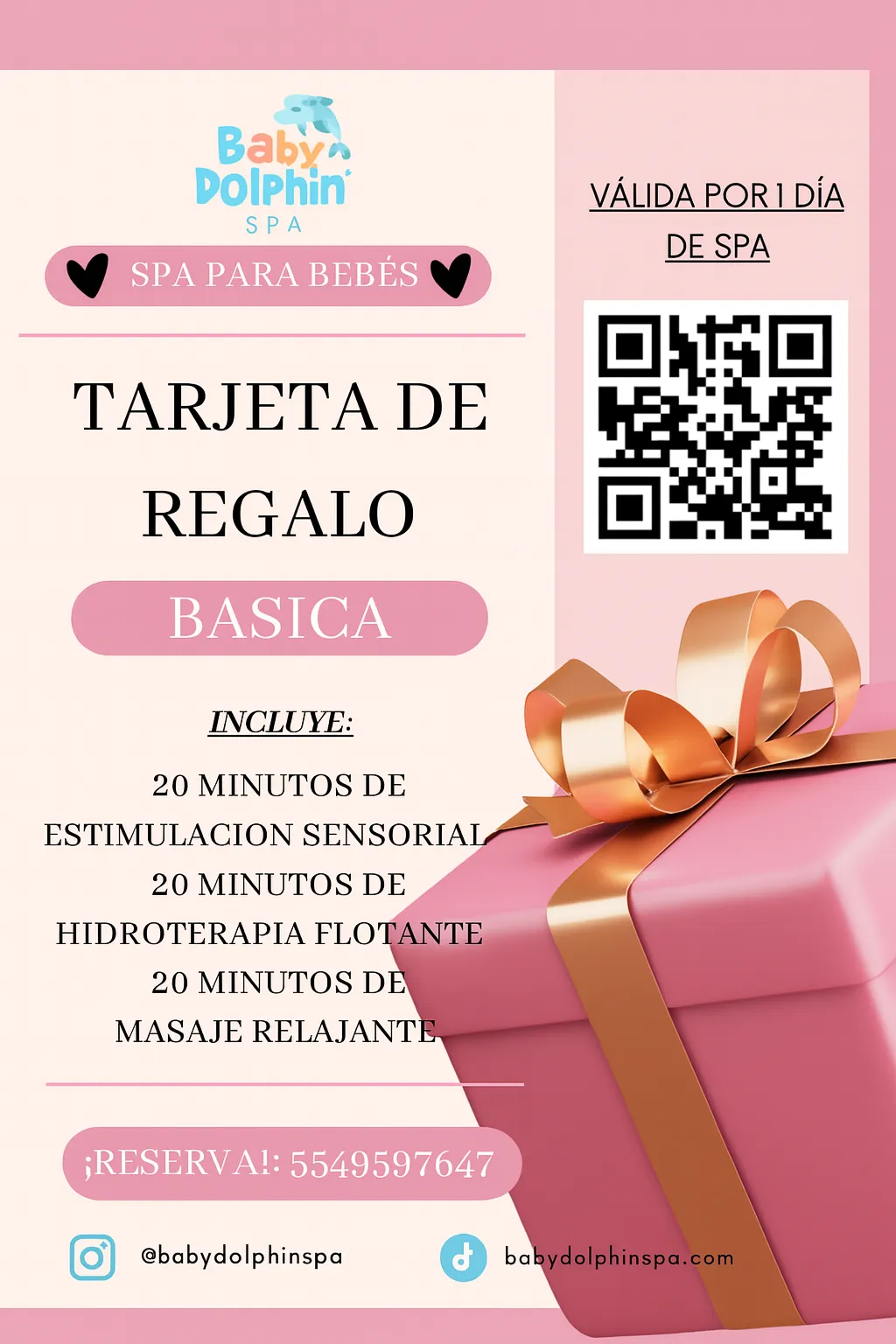 🎁👶 Tarjeta de Regalo Baby Dolphin - Imagen 1