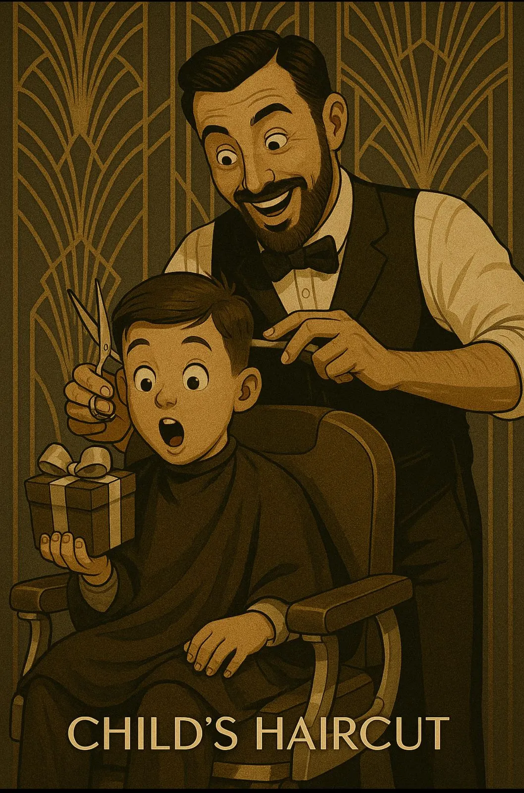 CORTE DE NIÑO + SORPRESA - Imagen 1